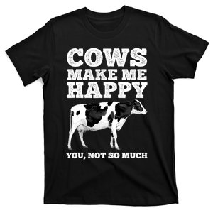 Cool Cow Art Cow Farmer Dairy Cows Farm Animal T-Shirt