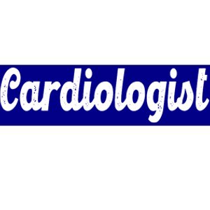 Cardiologist Bumper Sticker