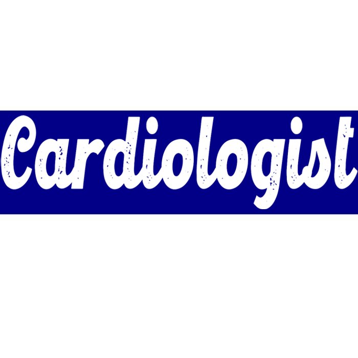 Cardiologist Bumper Sticker