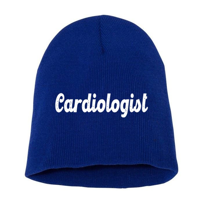 Cardiologist Short Acrylic Beanie