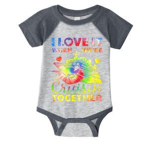 Cool Cruise Art Wo Cruise Ship Couple Family Vacation  Infant Baby Jersey Bodysuit