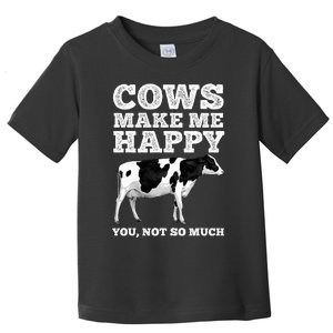 Cool Cow Art Cow Farmer Dairy Cows Farm Animal Toddler T-Shirt