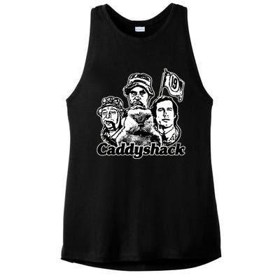 Caddyshack Ladies PosiCharge Tri-Blend Wicking Tank