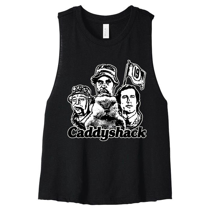 Caddyshack Women's Racerback Cropped Tank