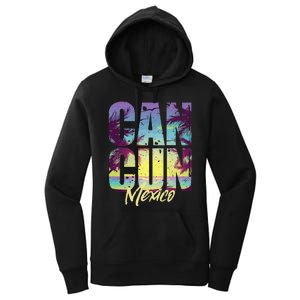 Cool Cancun Art  Mexico Vacation Souvenir Summer Women's Pullover Hoodie