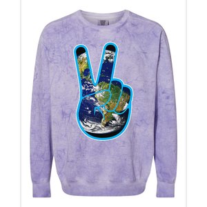 Climate Change Activism Earth Day Environmental Cute Colorblast Crewneck Sweatshirt