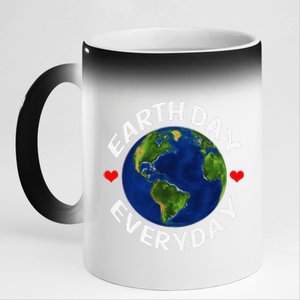 Climate Change Activism Earth Day Environmental Funny 11oz Black Color Changing Mug