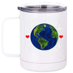 Climate Change Activism Earth Day Environmental Funny 12 oz Stainless Steel Tumbler Cup