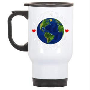 Climate Change Activism Earth Day Environmental Funny Stainless Steel Travel Mug