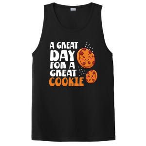 Chocolate Chip A Great Day For A Great Cookie Gift PosiCharge Competitor Tank