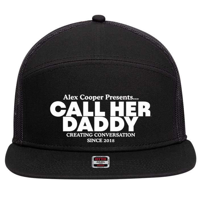 Camila Cabello Alex Coop Presents Call Her Daddy Creating Conversation Since 201 7 Panel Mesh Trucker Snapback Hat