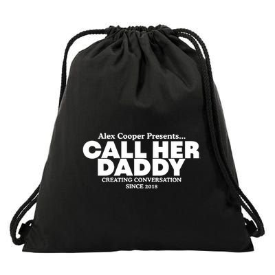 Camila Cabello Alex Coop Presents Call Her Daddy Creating Conversation Since 201 Drawstring Bag