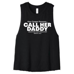 Camila Cabello Alex Coop Presents Call Her Daddy Creating Conversation Since 201 Women's Racerback Cropped Tank