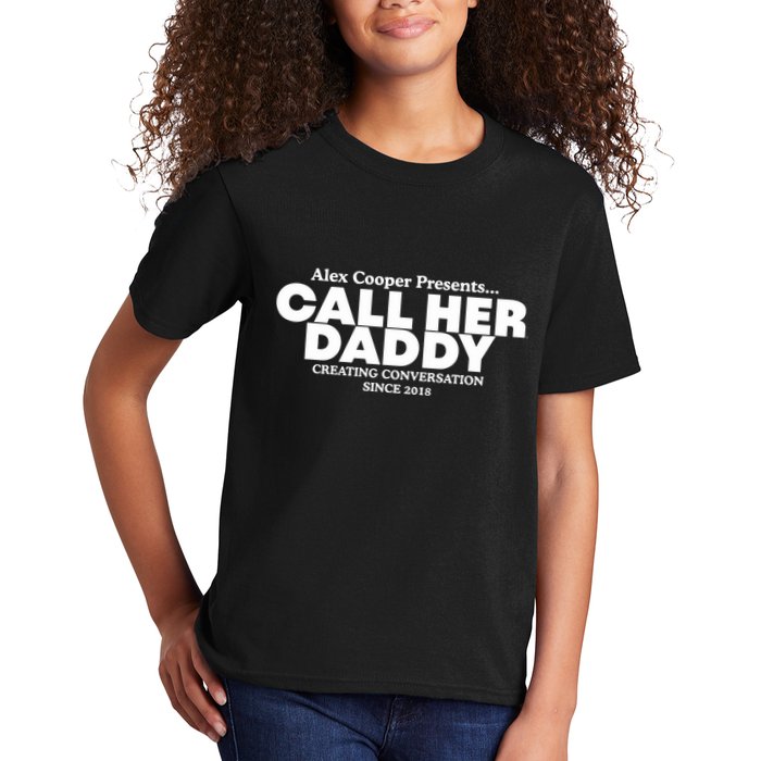 Camila Cabello Alex Coop Presents Call Her Daddy Creating Conversation Since 201 Kids T-Shirt