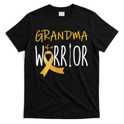 Childhood Cancer Awareness Grandma Of A Warrior T-Shirt