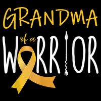 Childhood Cancer Awareness Grandma Of A Warrior Impact Tech Backpack