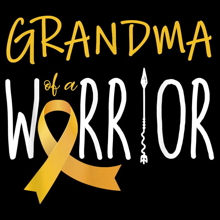 Childhood Cancer Awareness Grandma Of A Warrior Impact Tech Backpack