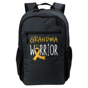 Childhood Cancer Awareness Grandma Of A Warrior Daily Commute Backpack