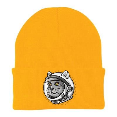 Catronaut Cat Astronaut Cat Space Graphic Gift Knit Cap Winter Beanie