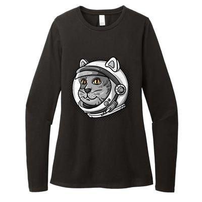 Catronaut Cat Astronaut Cat Space Graphic Gift Womens CVC Long Sleeve Shirt