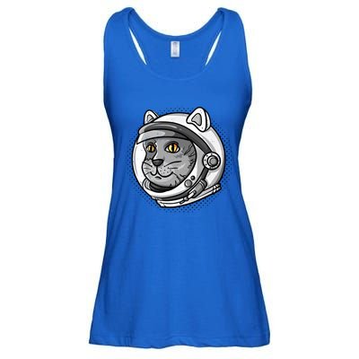 Catronaut Cat Astronaut Cat Space Graphic Gift Ladies Essential Flowy Tank