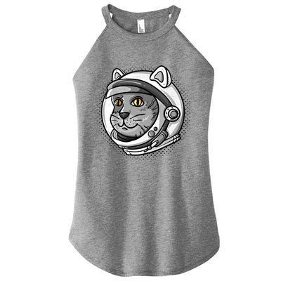 Catronaut Cat Astronaut Cat Space Graphic Gift Women's Perfect Tri Rocker Tank