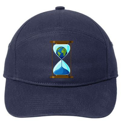 Climate Change Awareness Environmental Activism Women 7-Panel Snapback Hat