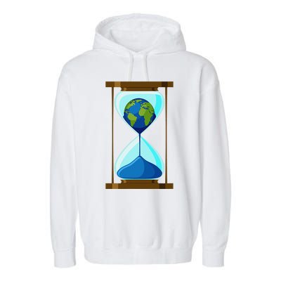 Climate Change Awareness Environmental Activism Women Garment-Dyed Fleece Hoodie