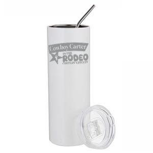 Cowboy Carter And The Rodeo Chitlin Circuit Funny Stainless Steel Tumbler