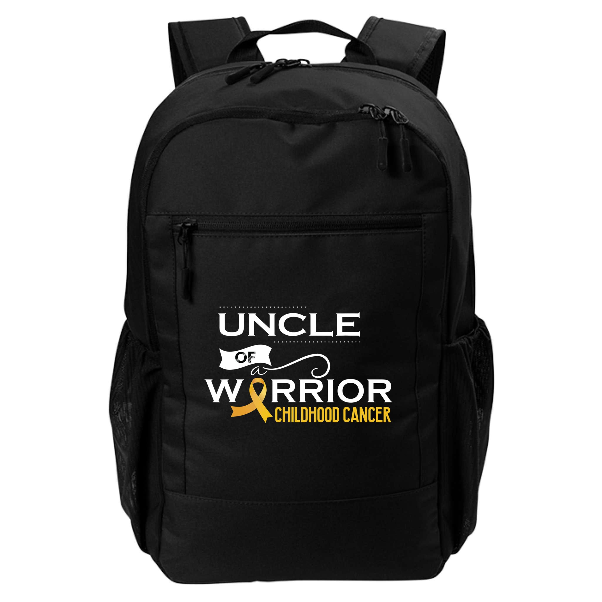 Childhood Cancer Awareness Uncle Of A Warrior Backpack