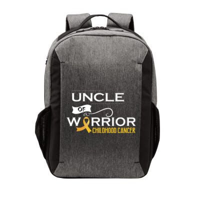 Childhood Cancer Awareness Uncle Of A Warrior Vector Backpack