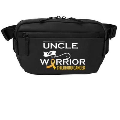 Childhood Cancer Awareness Uncle Of A Warrior Crossbody Pack