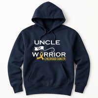 Childhood Cancer Awareness Uncle Of A Warrior Hoodie