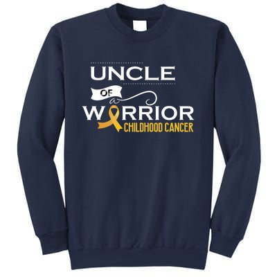 Childhood Cancer Awareness Uncle Of A Warrior Sweatshirt