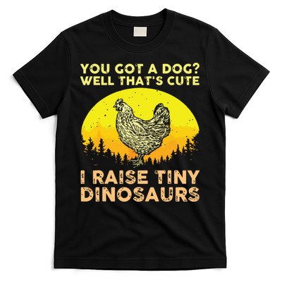 Cool Chicken Art For Men Women Kids Poultry Chicken Farmer T-Shirt