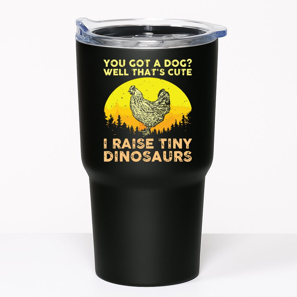Cool Chicken Art For Men Women Kids Poultry Chicken Farmer Tumbler