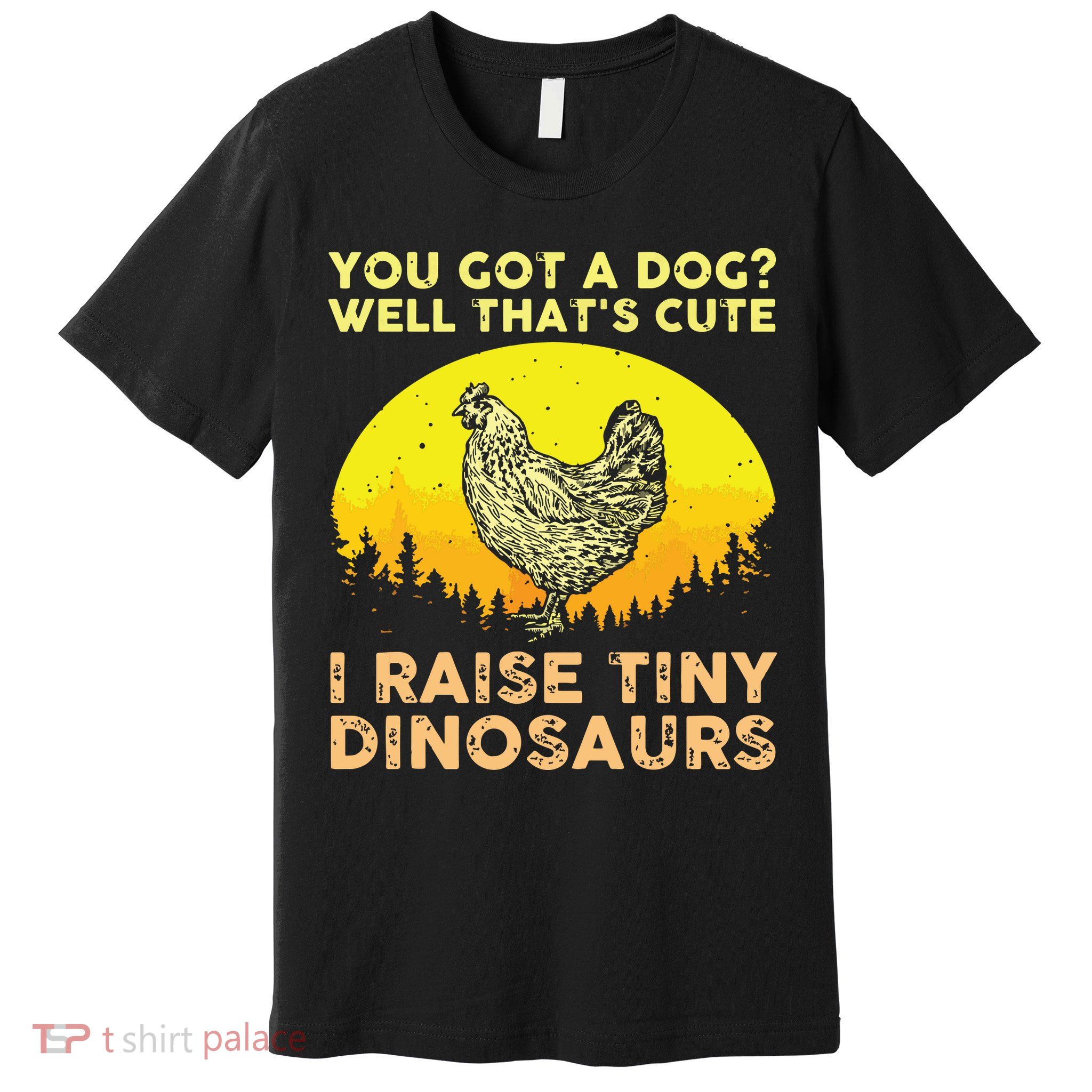 Cool Chicken Art For Men Women Kids Poultry Chicken Farmer Premium T-Shirt