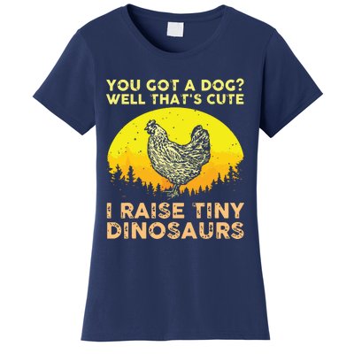 Cool Chicken Art For Men Women Kids Poultry Chicken Farmer Women's T-Shirt