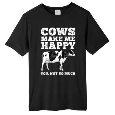 Cool Cow Art For Men Women Cow Farmer Dairy Cows Farm Animal Tall Fusion ChromaSoft Performance T-Shirt