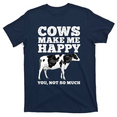 Cool Cow Art For Men Women Cow Farmer Dairy Cows Farm Animal T-Shirt