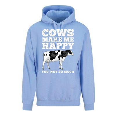 Cool Cow Art For Men Women Cow Farmer Dairy Cows Farm Animal Unisex Surf Hoodie