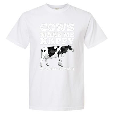 Cool Cow Art For Men Women Cow Farmer Dairy Cows Farm Animal Garment-Dyed Heavyweight T-Shirt