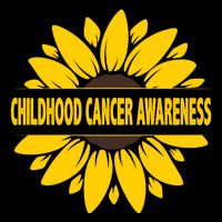 Childhood Cancer Awareness Sunflower 16 in Basic Backpack