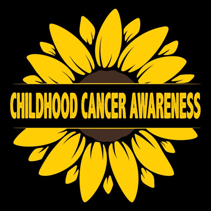 Childhood Cancer Awareness Sunflower 16 in Basic Backpack