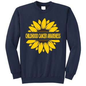 Childhood Cancer Awareness Sunflower Sweatshirt