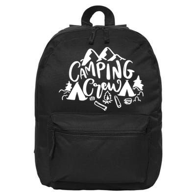 Camping Crew Adventure Mountain 16 in Basic Backpack