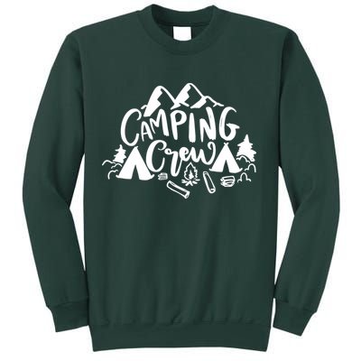 Camping Crew Adventure Mountain Sweatshirt
