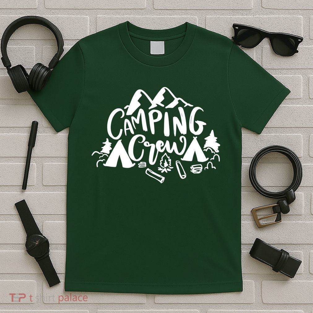 Camping Crew Adventure Mountain T-Shirt