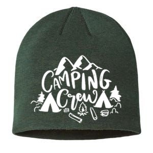 Camping Crew Adventure Mountain Sustainable Beanie