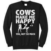 Cool Cow Art For  Cow Farmer Dairy Cows Farm Animal Sweatshirt